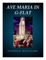 Ave Maria in G-Flat Vocal Solo & Collections sheet music cover